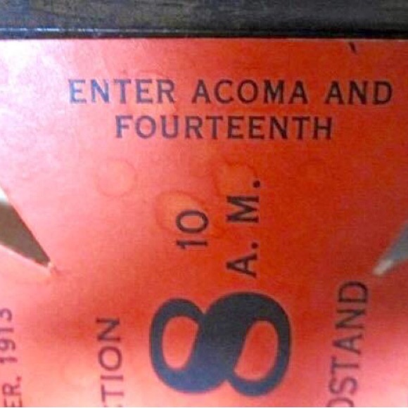 KNIGHTS TEMPLAR MASONIC Ticket/invitation 1913 Triennial Conclave Denver, CO - Picture 6 of 6